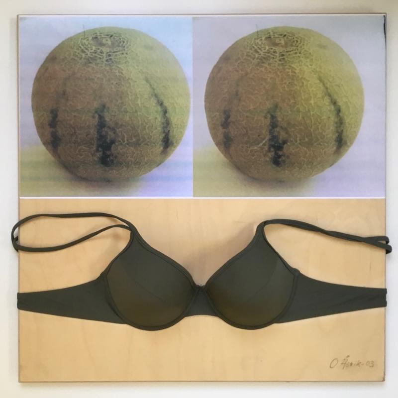  Kesämuistoja 60 x 60 cm blandteknik