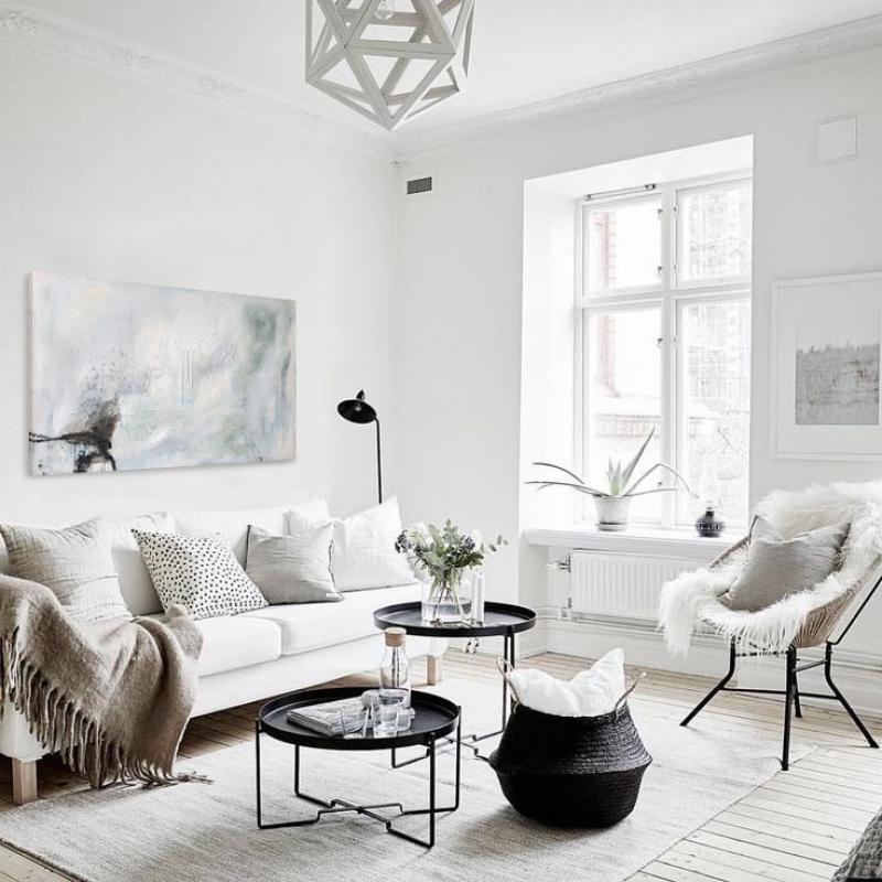 "GLACIER" •  75H x 135W cm • Acrylic + mixed media • 2020