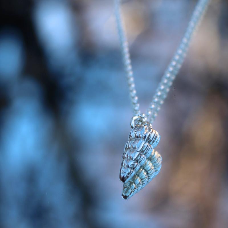 Aracelis Correa, Simpukka, hiekkavalu, 925 hopea, 2025