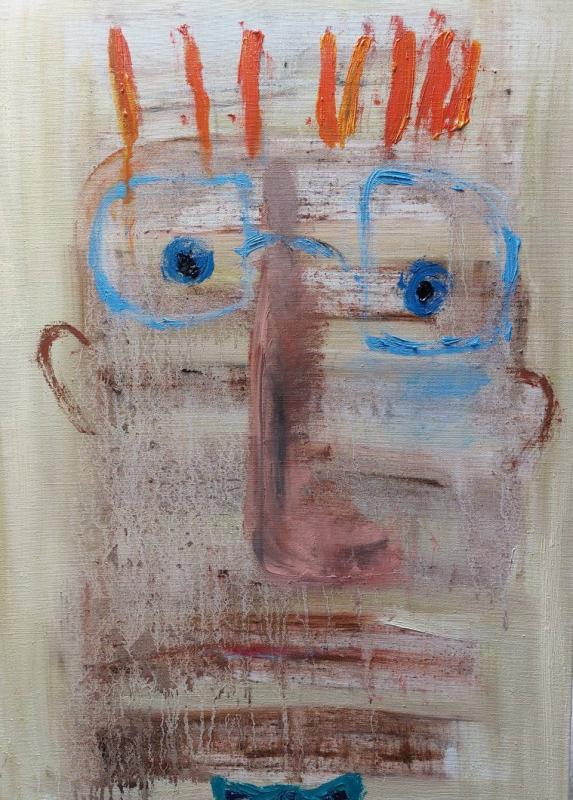 Milla Isomäki, Huonoa seuraa, Öljy kankaalle, 80x60, 2022