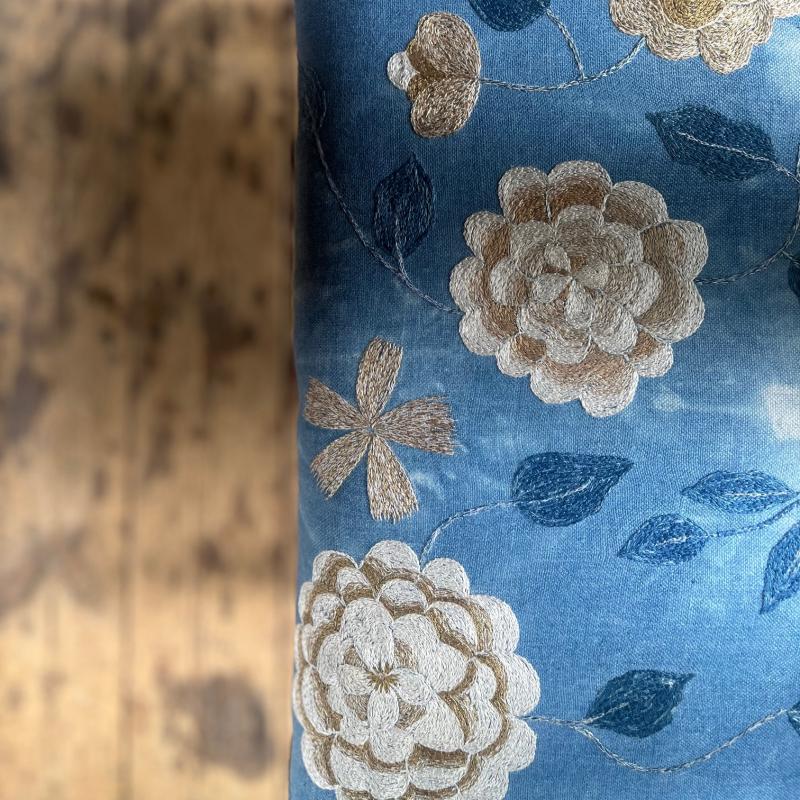 Tupu Mentu, Kesätuoli, värjäys ja kirjonta 2024