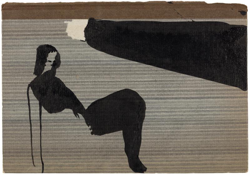 sofia Wilkman Ensam  tusch  10x20 2019