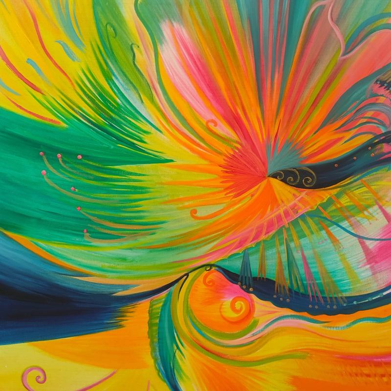 Toistaiseksi nimetön, 2024-25, öljy kankaalle, 110x180cm