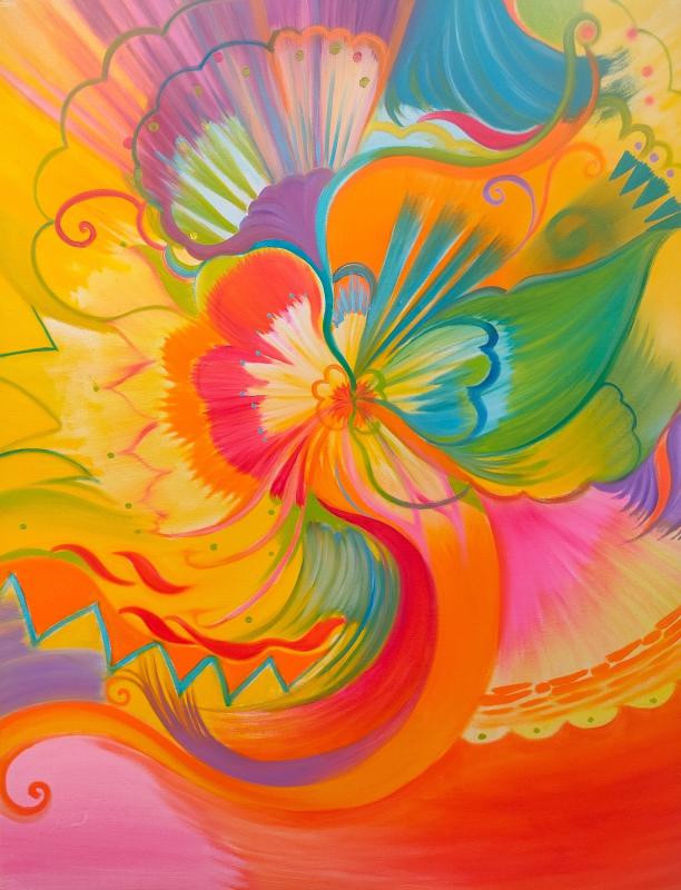 Toistaiseksi nimetön, 2024-25, öljy kankaalle, 100x70cm