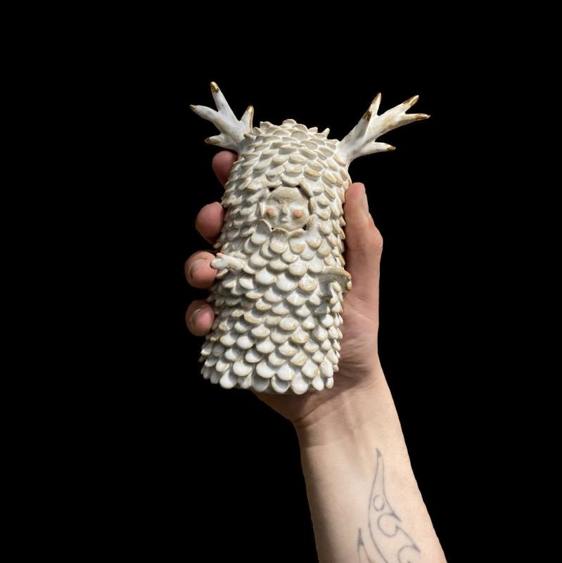 Ceramic sculpture, 2023, 25cm