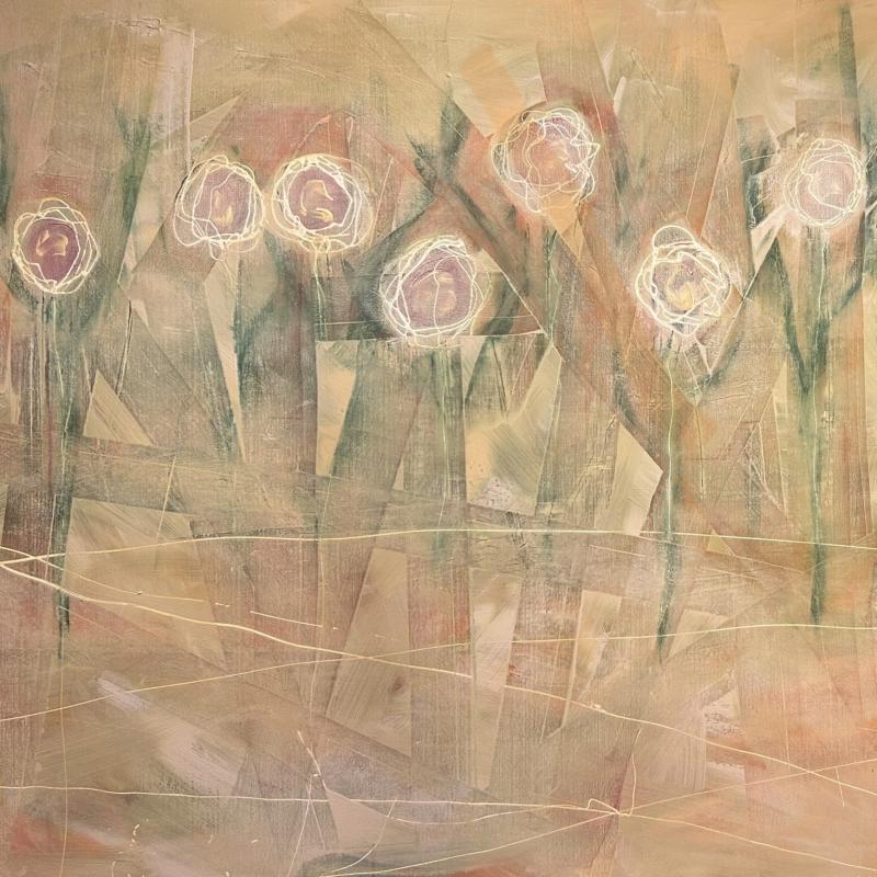 Raimo Mattsson, After the Rain, 2025, 120cm x 100cm, akryl på canvas