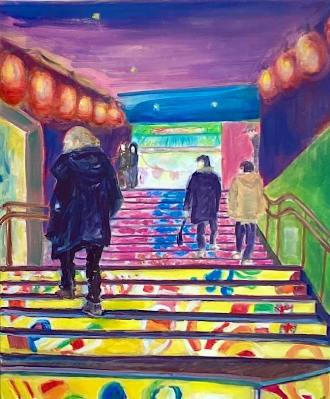 Don Quijote, 55x45,5, öljy kankaalle, 2025