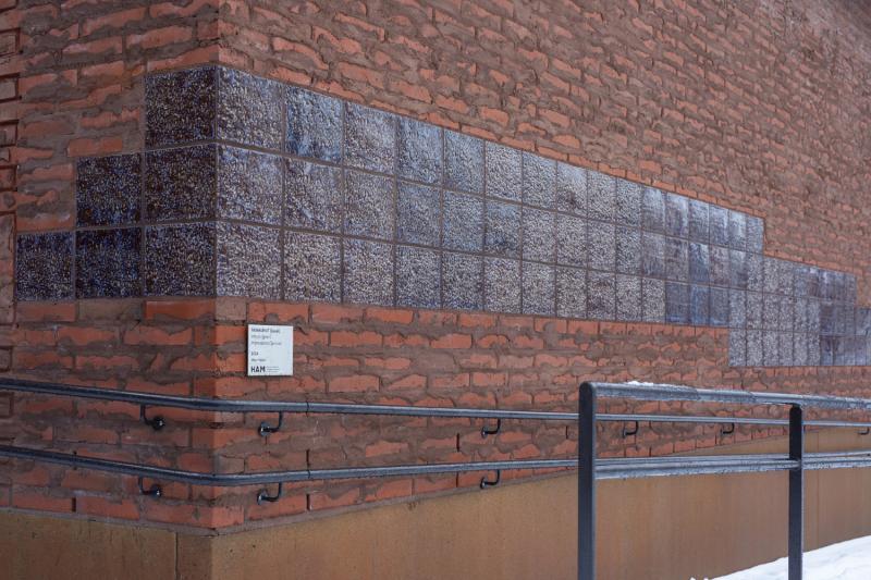 Mari Mäkiö: Painaumat, julkinen taideteos, 2024