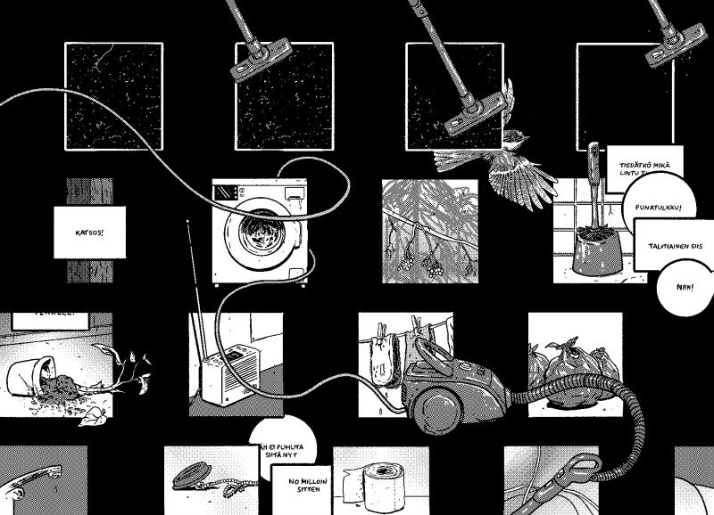 Yhä hämärää (Zum Teufel, 2024). Yksityiskohta.