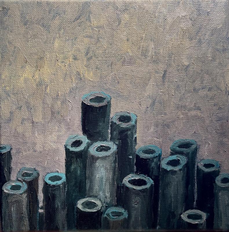 Poulenc       olja ,20 x 20 olja 2023