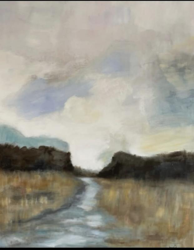 Tapani Piirto "Luonto herää"  100*80 cm, öljyvärit kankaalle