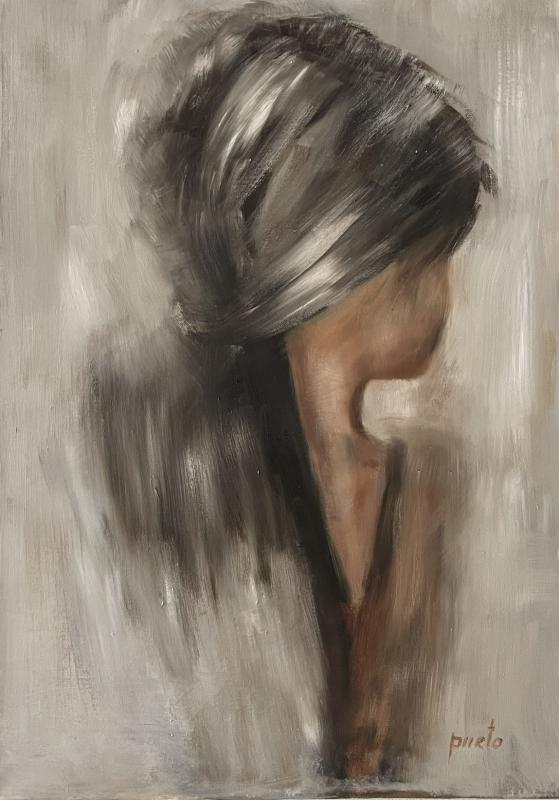 Tapani Piirto "Silence" 70*50 cm öljyvärit kankaalle