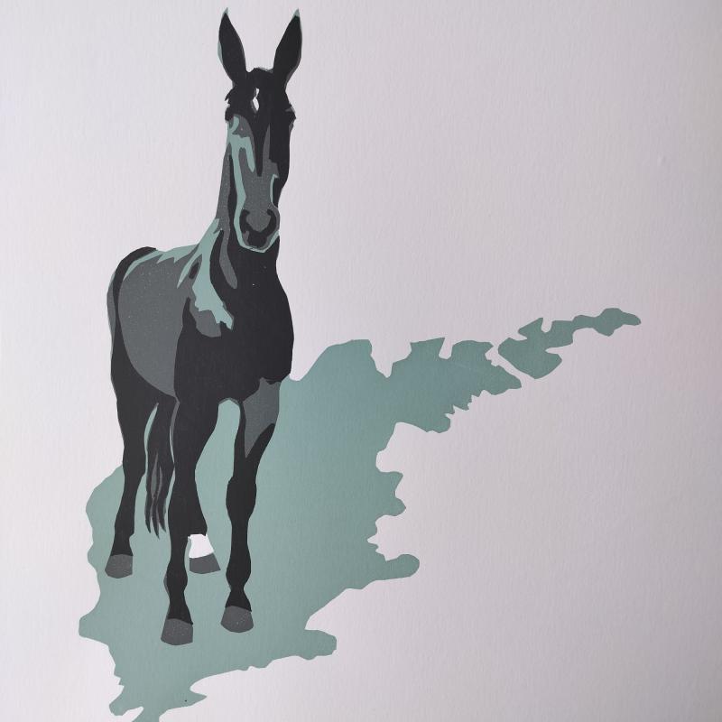 Serigrafi från 2025, "Poppy" 