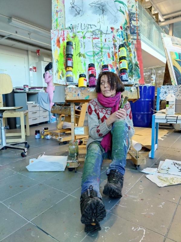 Kuvataiteilija Sirja-Erika Virpikari