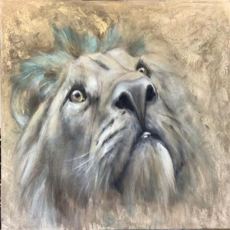 Hannu Nikander, Hämmästyttää 2024, 70x70 akryyli kankaalle