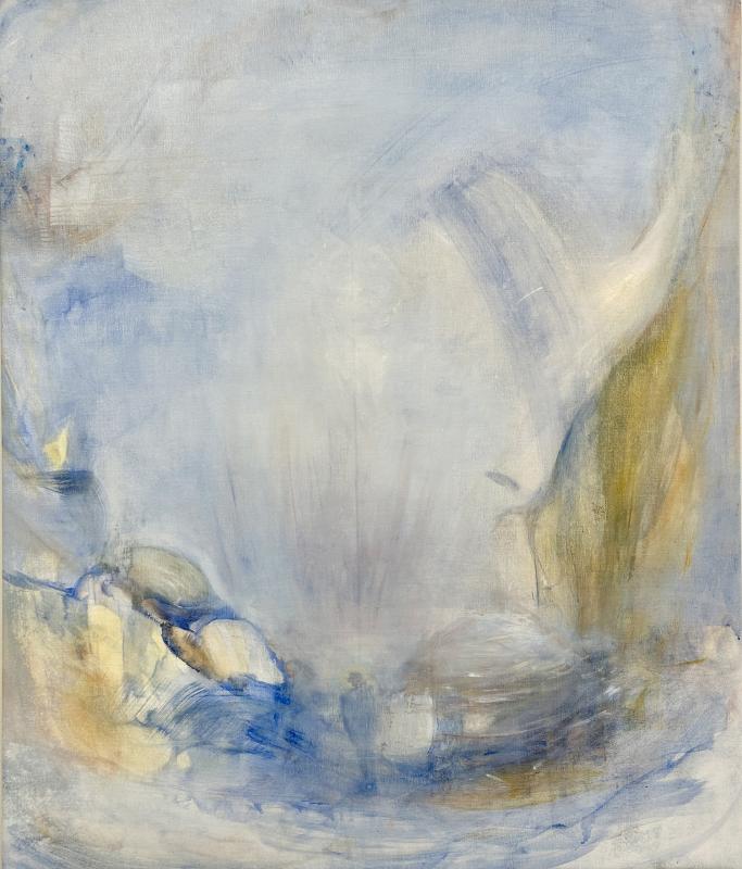 Converse 130cm x 116cm, tempera ja öljyväri kankaalle, 2025
