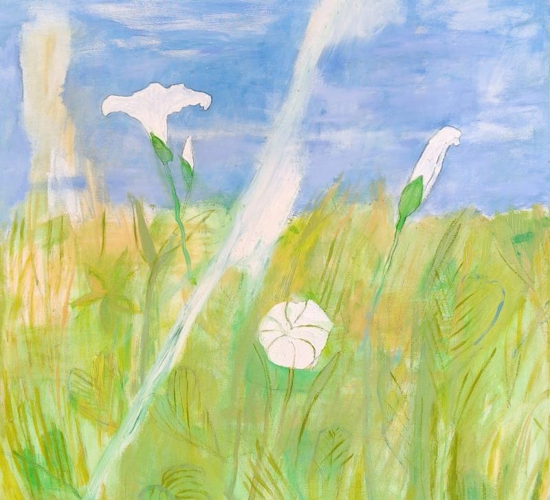 Vitt ljus,  storlek: 90x90 cm, olja på duk, 2025, Valkoista valoa,  90x90 cm, öljy kankaalle, White light,  90x90 cm, oil on canvas 2025