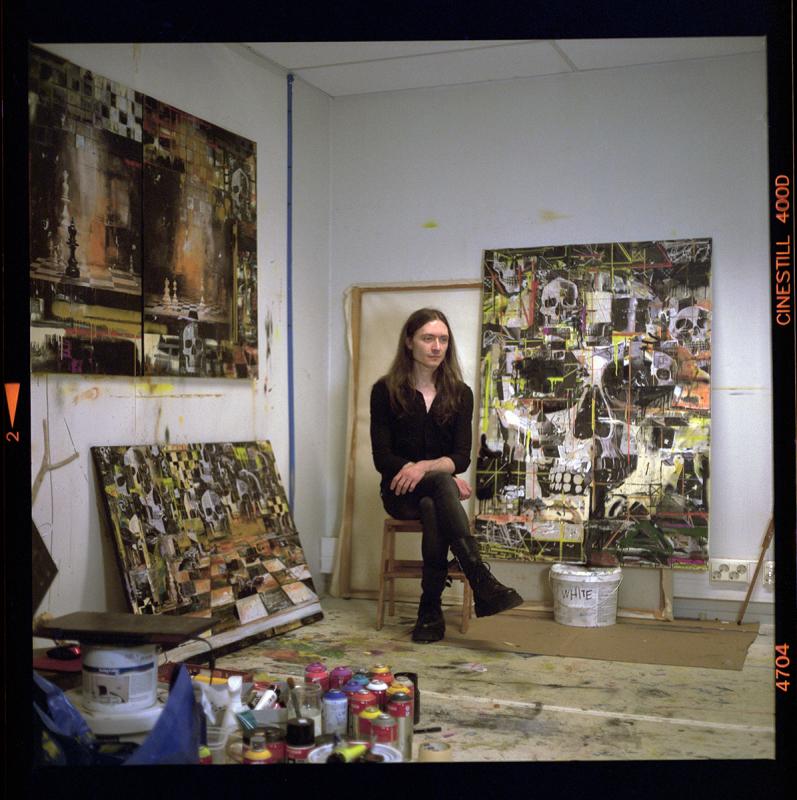 Alex Markwith studio portrait photo credit Joël Petzold