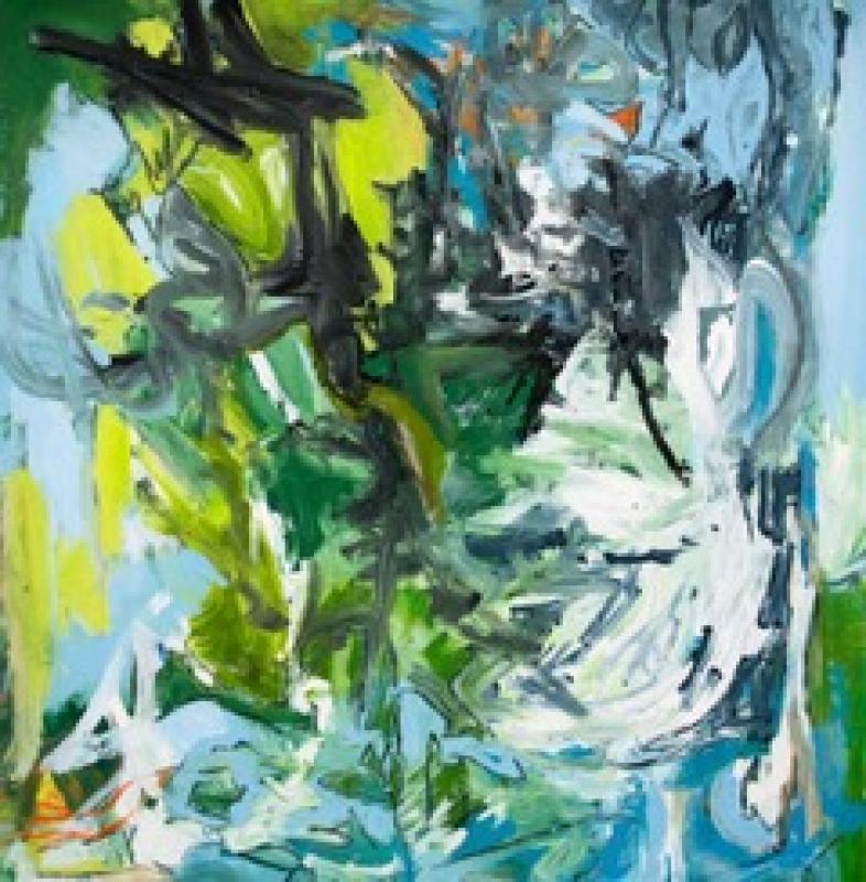 Resonanssi, akryyli kankaalle 170cm x 150cm