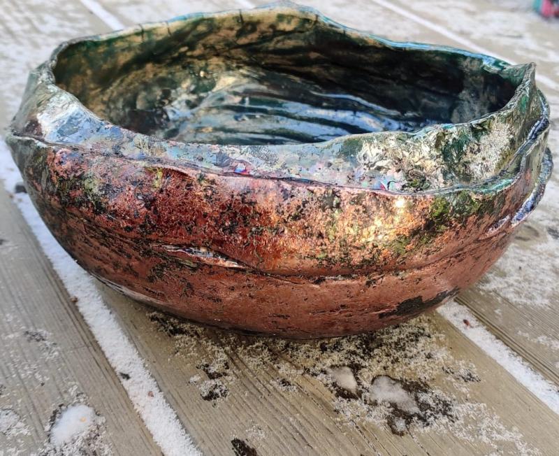 Piiamarilla_Rakukulho_rakukeramiikka_ 30 cm leveys_2025