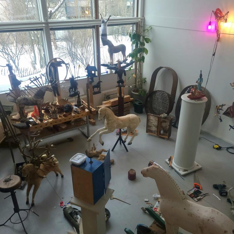 Studio/ Ateljee / Arbetsrum i Åggelby