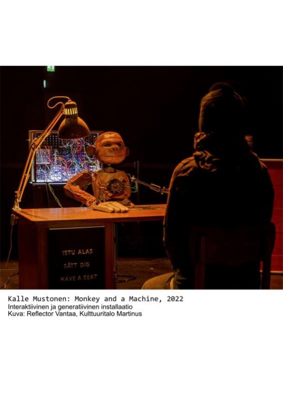 Kalle Mustonen, Martinus Monkey , interaktiivinen installaatio