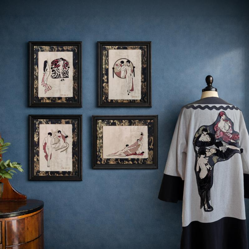 Naughty French Collection, brodeeraus ja käsinkirjonta, 2024-2025