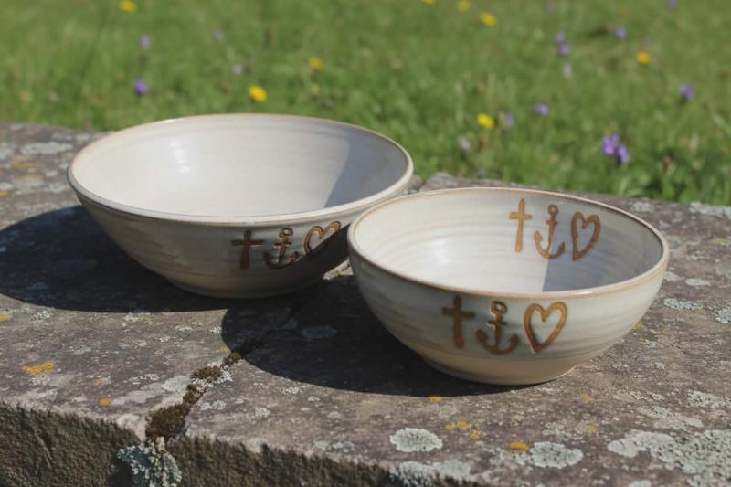 Tro hopp och kärlek. Kära symboler i min hemtrakt.