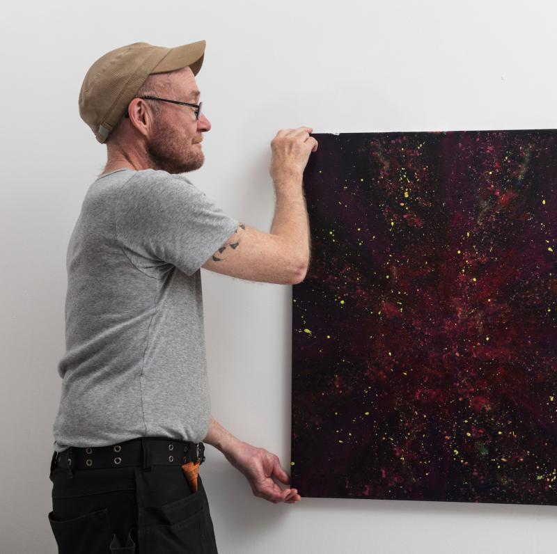 Yksityiskohta kuvasta, valokuvaaja Jouko Vatanen, 2024