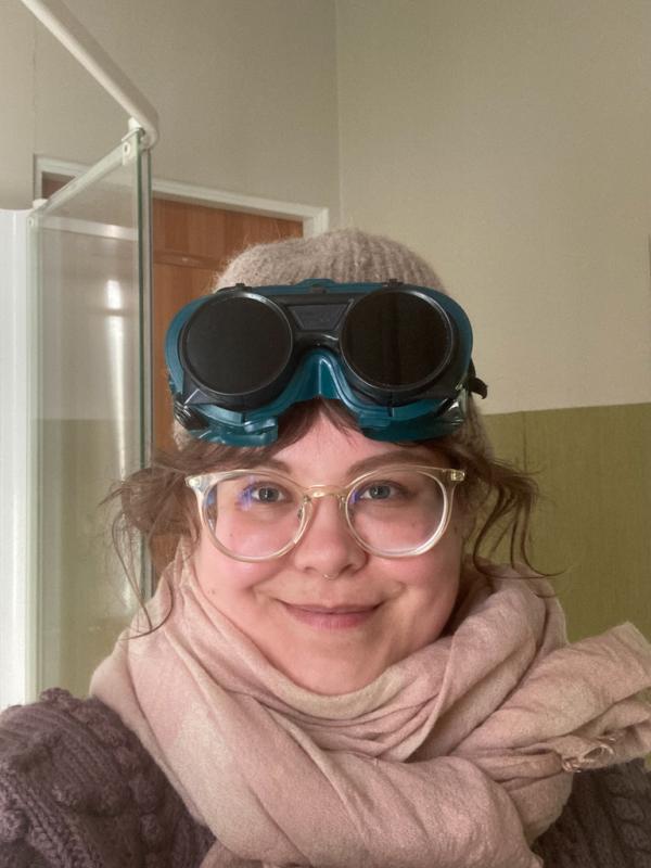 Saga Vuorisalo, puupoltto-hommissa, 2025