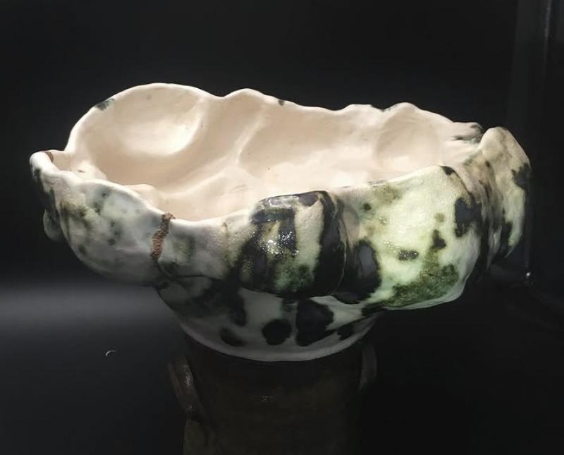 Vaasi, Kivitavara, faux kintsuge 2023