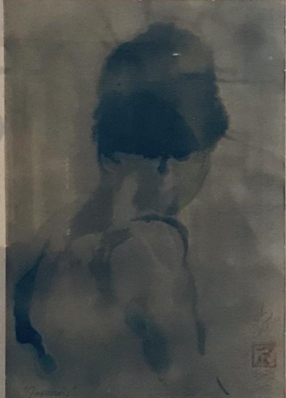 Japonais. Syanotypia 