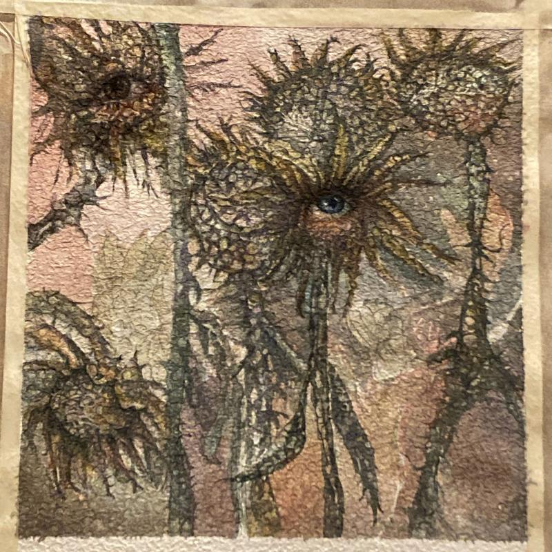 Sanna Isabell, Rotsystem. Akvarell på papper; 2024; 30 x 30 cm